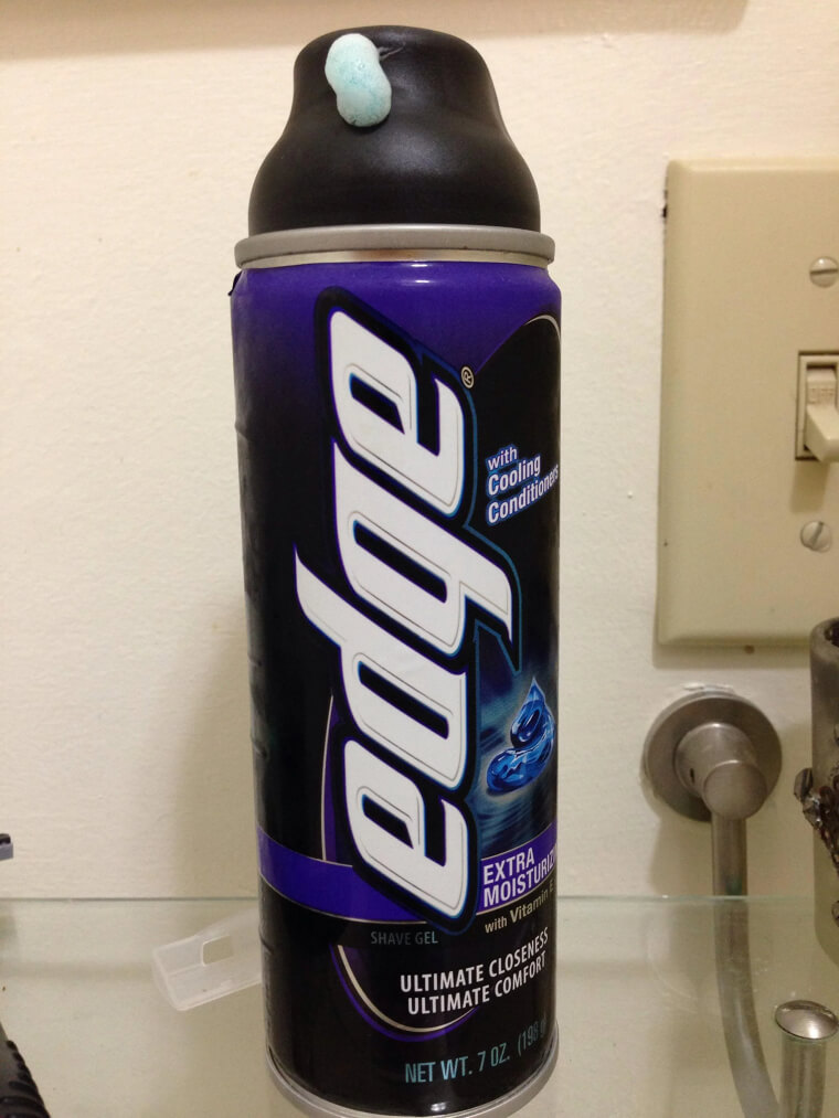 A Squirt of Shaving Cream Is the Best Stain Remover