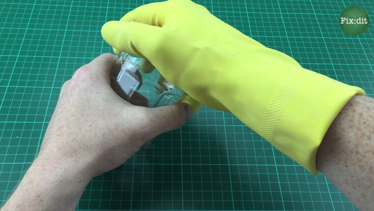 Open Stubborn Jars With Dishwashing Gloves