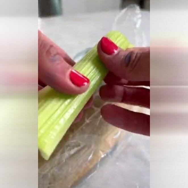 Add Celery to Prevent Dry Bread