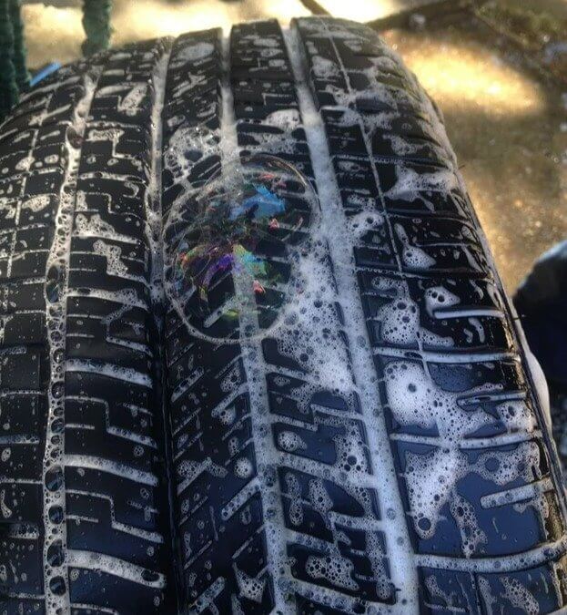 Find Punctures in Your Tires