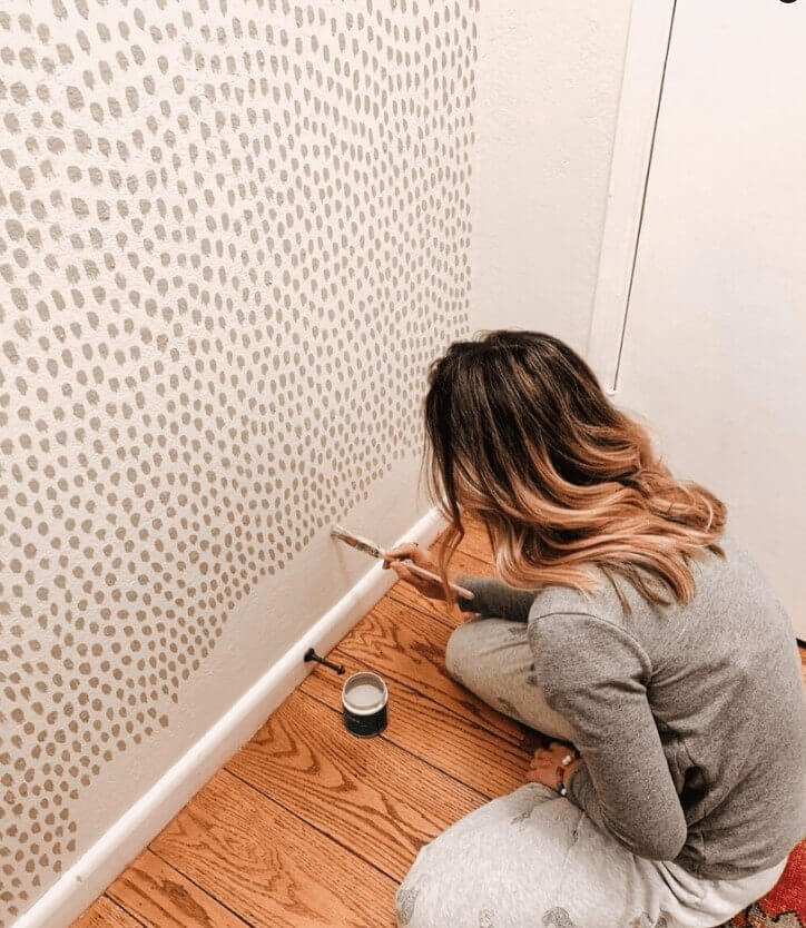 Paint Dots to Create a Statement