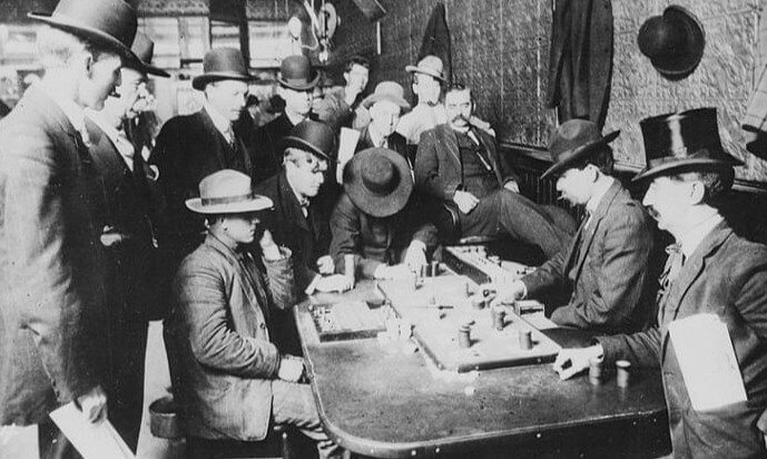 Whiskey, Gambling, and Brothels Were Common Pastimes
