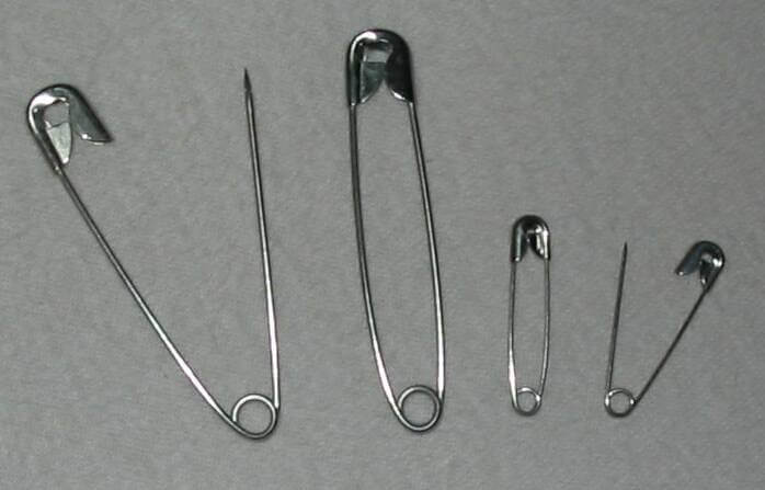 Use a Safety Pin to Pull Strings Through