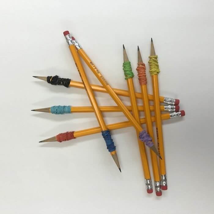Two Pencils and a Rubber Band for Perfect Seam Allowances