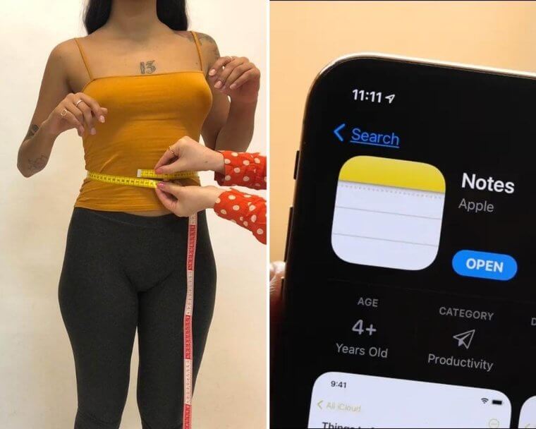 Keep a Record of Your Body Measurements So You Can Buy the Correct Size When Shopping for Clothes