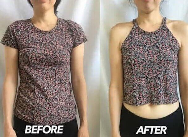This Halter Top Transformation Breaths New Life Into Old Pieces