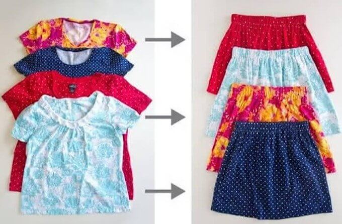 Turn Any Shirt Into a Unique Skirt