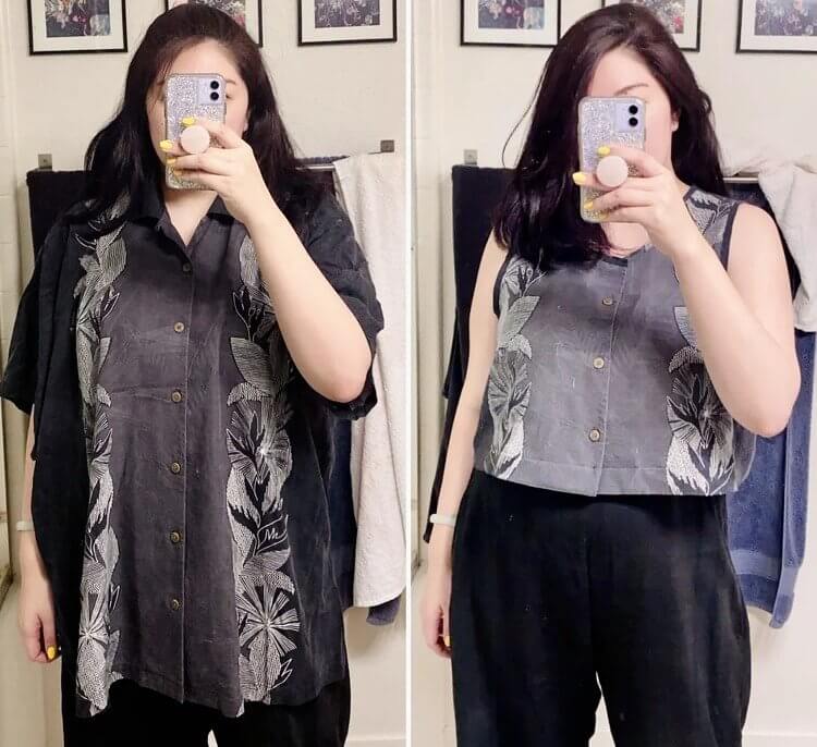 Make a Crop Top From an Oversized T-Shirt
