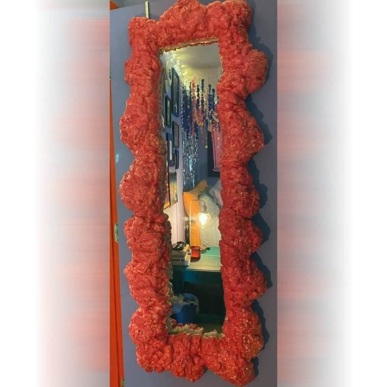 A Hot Cheeto Mirror