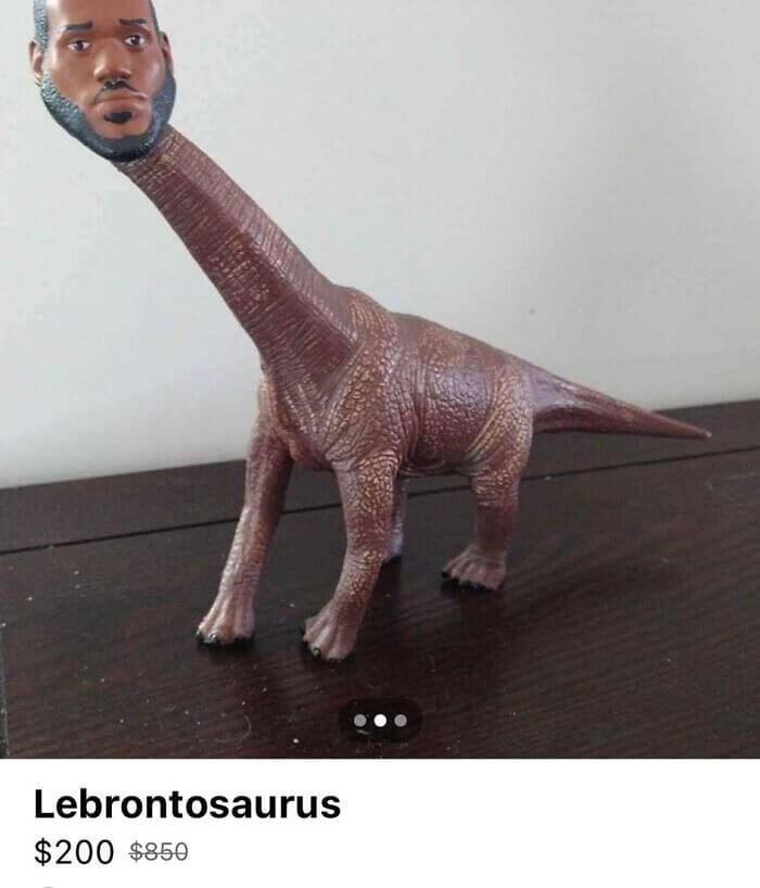 A Lebrontosaurus