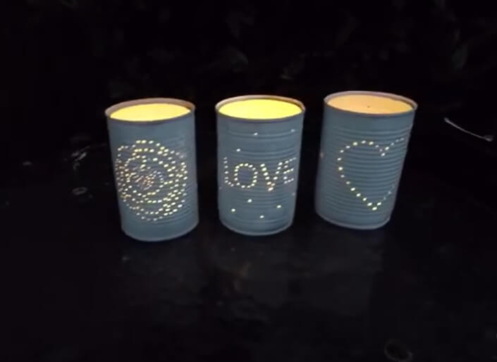Engraved Candle Holders