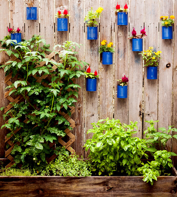 Attach Planters to Your Fence