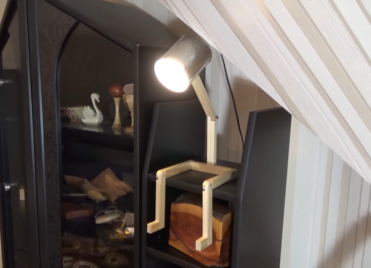 Craft an Industrial Lamp