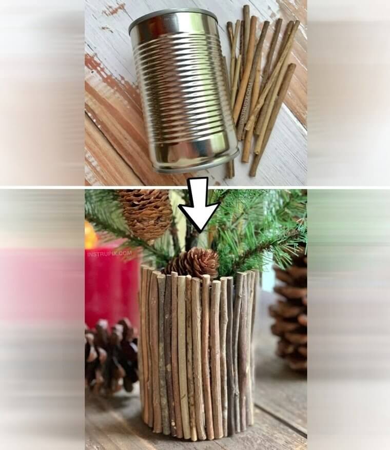 Rustic Vase Inspired by Nature