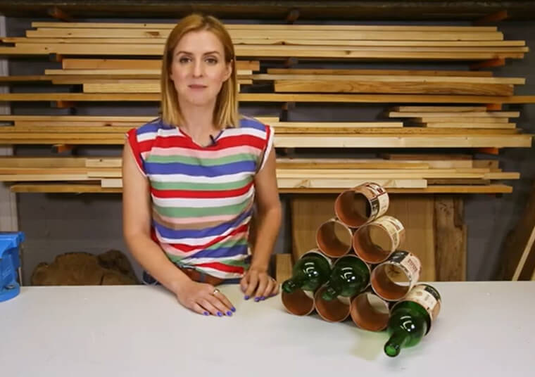 Put Together a One-Of-A-Kind Wine Rack