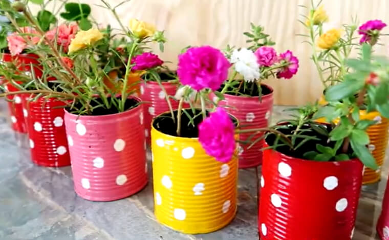 Make Some Colorful Planters