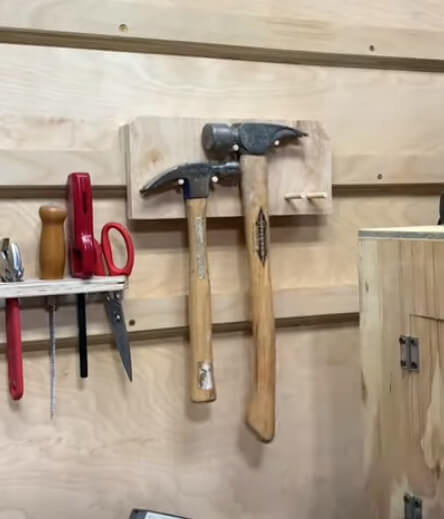 Use Wood to Make a Hammer Rack