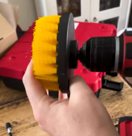 Use a Drill to Make a Cleaning Brush
