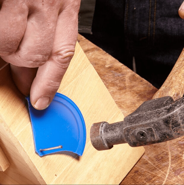 Use Plastic to Make Hammering Safer