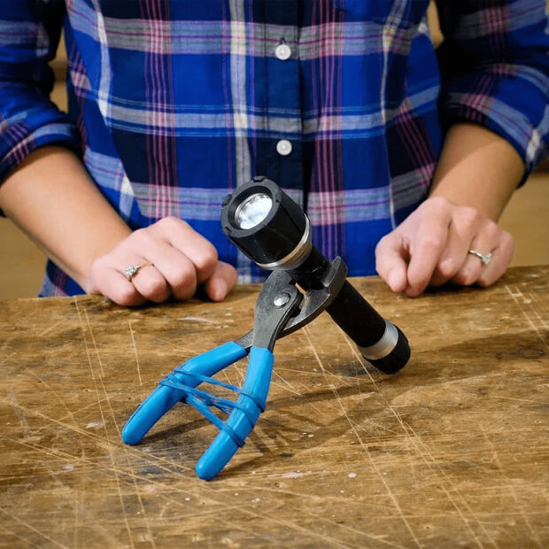 Use Pliers to Make a Hands-Free Light