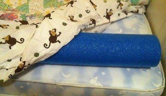 Put Pool Noodles on Your Child's Bed as a Safety Bumper