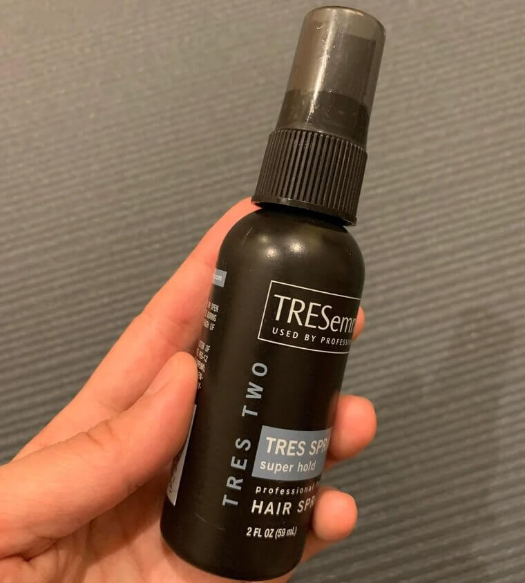 Hairspray Helps Thread a Needle