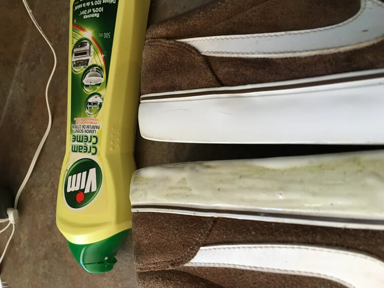Use Household Cleaner to Clean Your Shoes