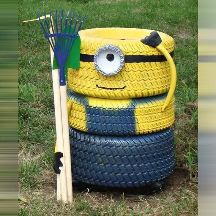 Add Fun to Your Yard With a Minion Scarecrow