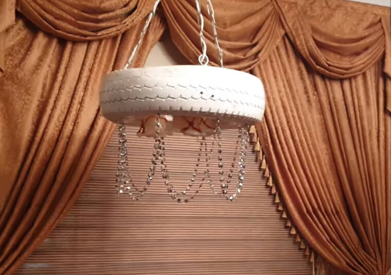 Light up Your Room With Tire Lamps