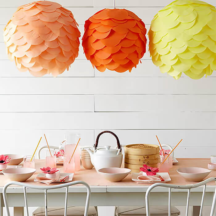 Make Colorful Paper Lanterns