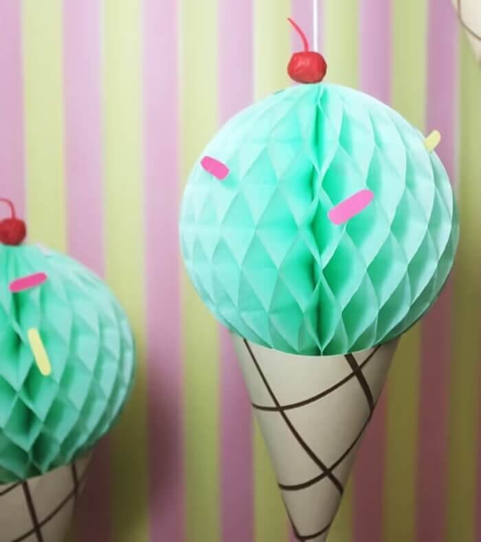 Make Ice-Cream Themed Hangers