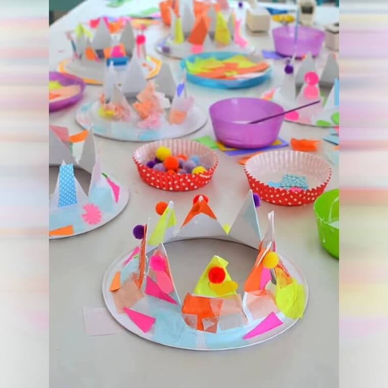 Get The Kids Involved Making Paper Hats