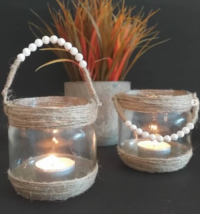 Make Some DIY Candle Holders For Outside Areas