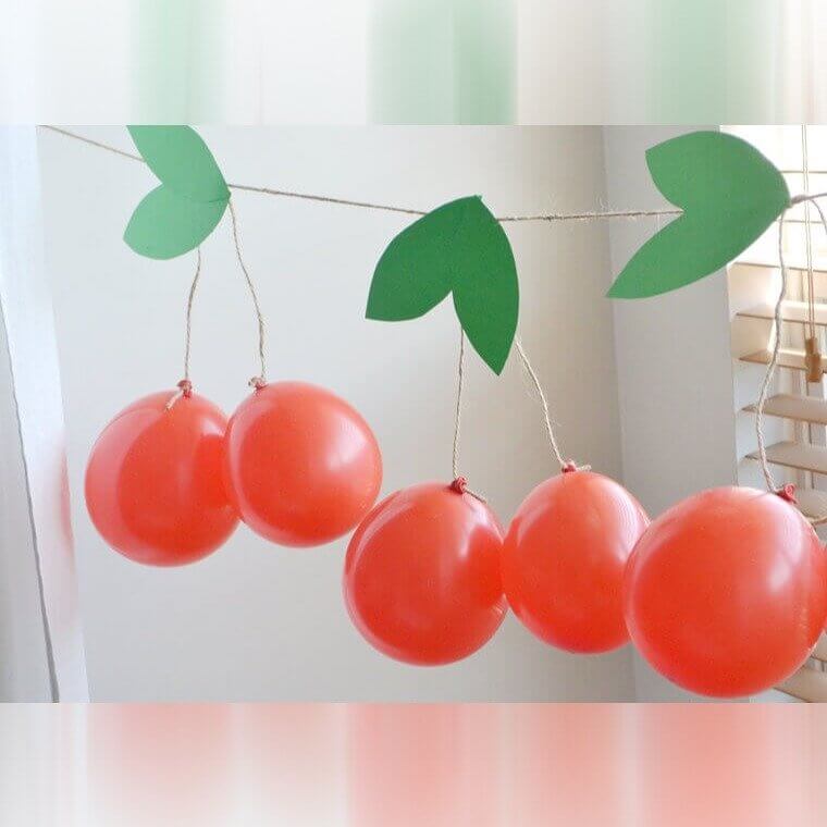 Turn Boring Balloons Into Cherries
