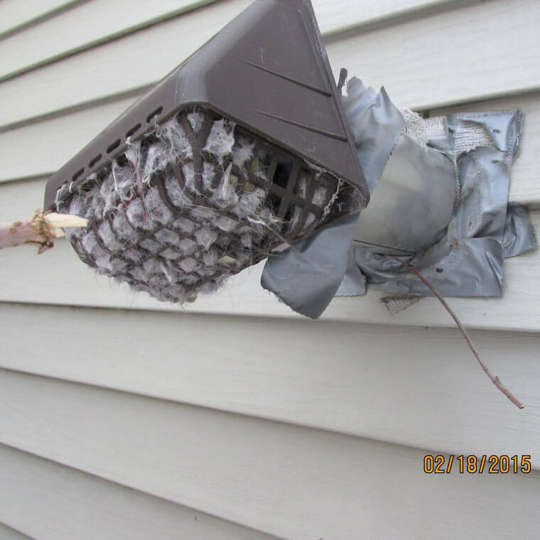 Clean Lint From Dryer Ducts