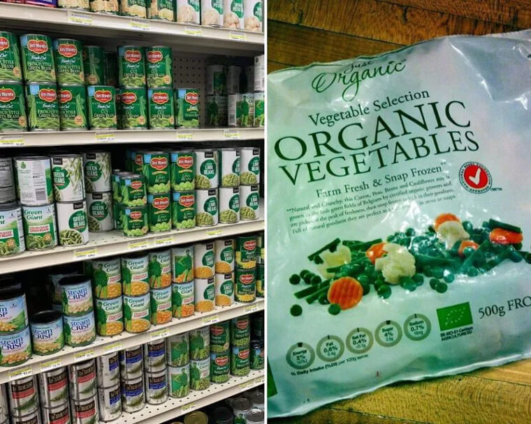 Frozen Vegetables Really Aren't That Bad