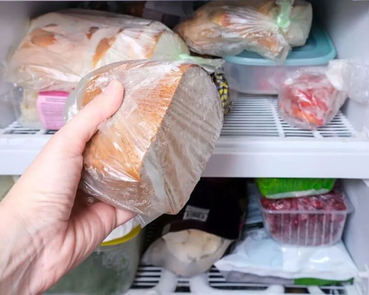 Store Bread In The Freezer