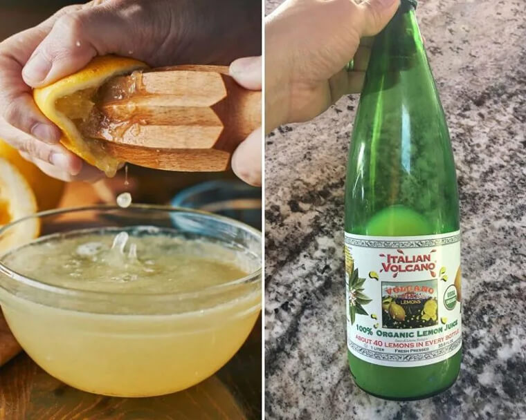 Switch To Lemon Juice