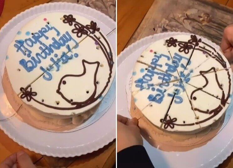 How to Cut a Cake Perfectly (no Knives Involved)