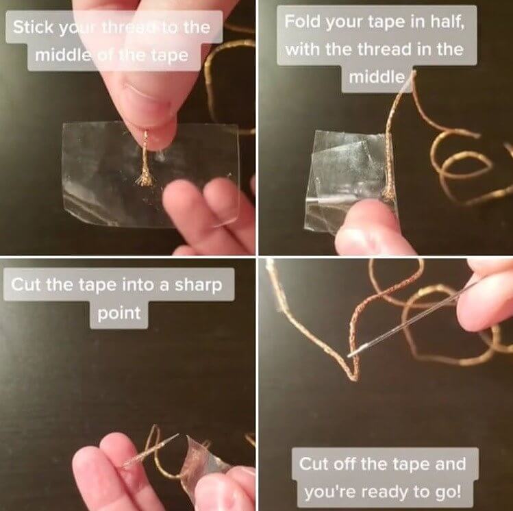How to Easily and Quickly Thread a Needle