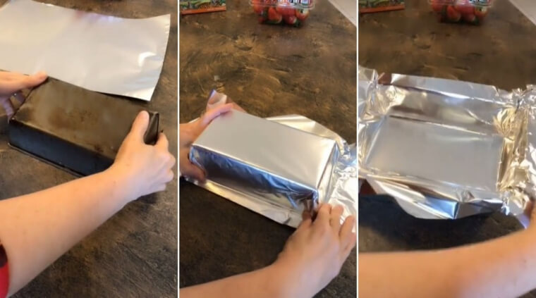 How to Perfectly Wrap a Pan in Aluminum Foil