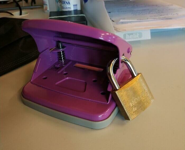 Perfect Idea for Those Who Hate Sharing Things With Coworkers