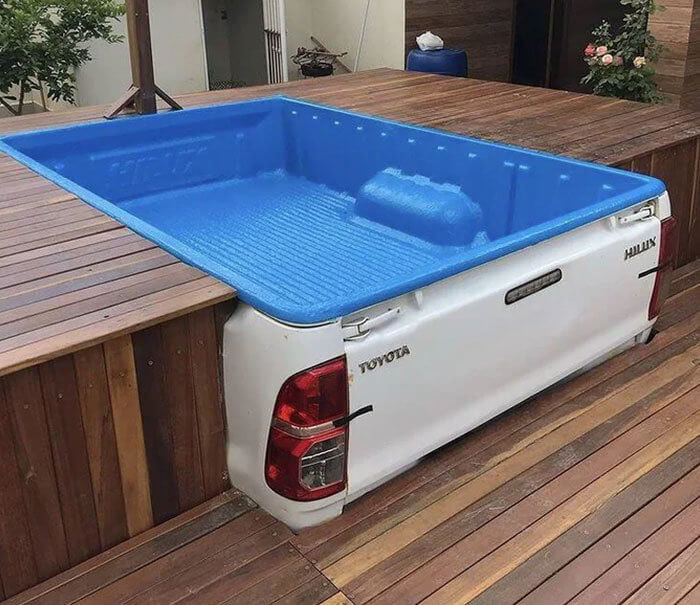 Their Inflatable Pools Kept Breaking so...