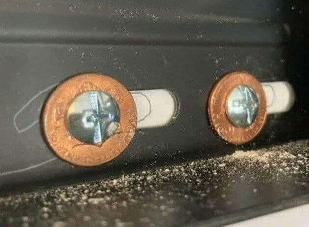 When You Run Out of Flat Washers in the Middle of the Project