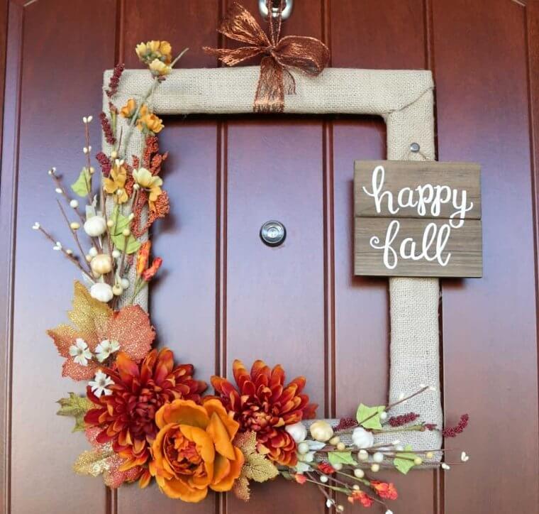 Make This Gorgeous Rectangular Wreath
