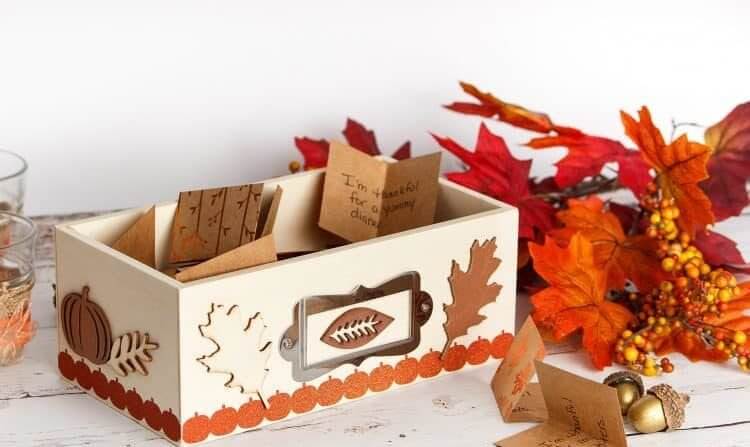 DIY Craft Box for Storage or Gratitude Notes