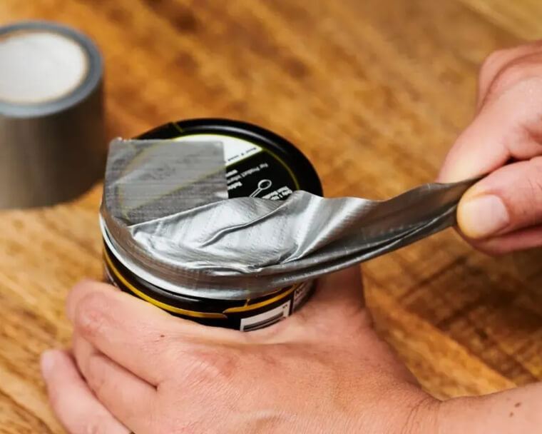 Open Jars With Duct Tape