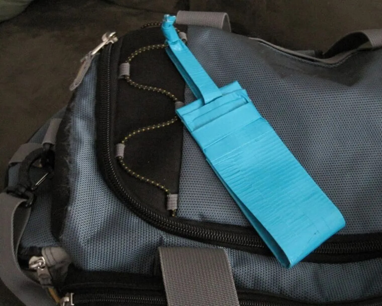 Make Your Own Luggage Tags