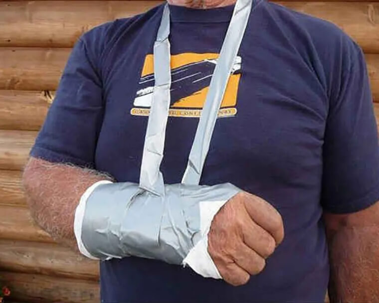Use Duct Tape In Case Of Emergencies