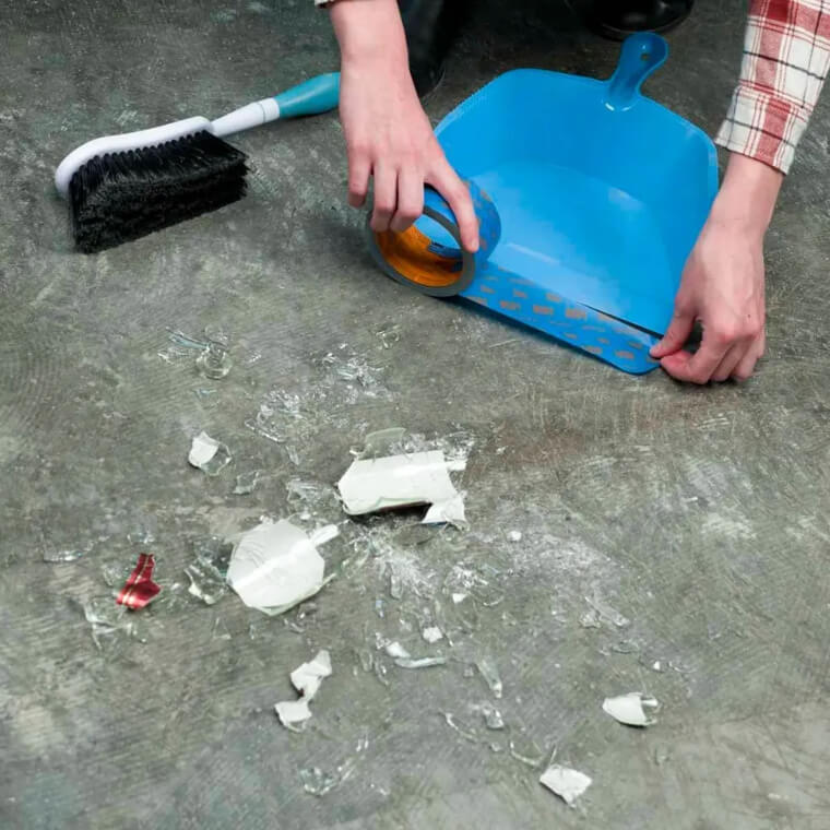 Make It Easier To Sweep Debris Into Your Dustpan